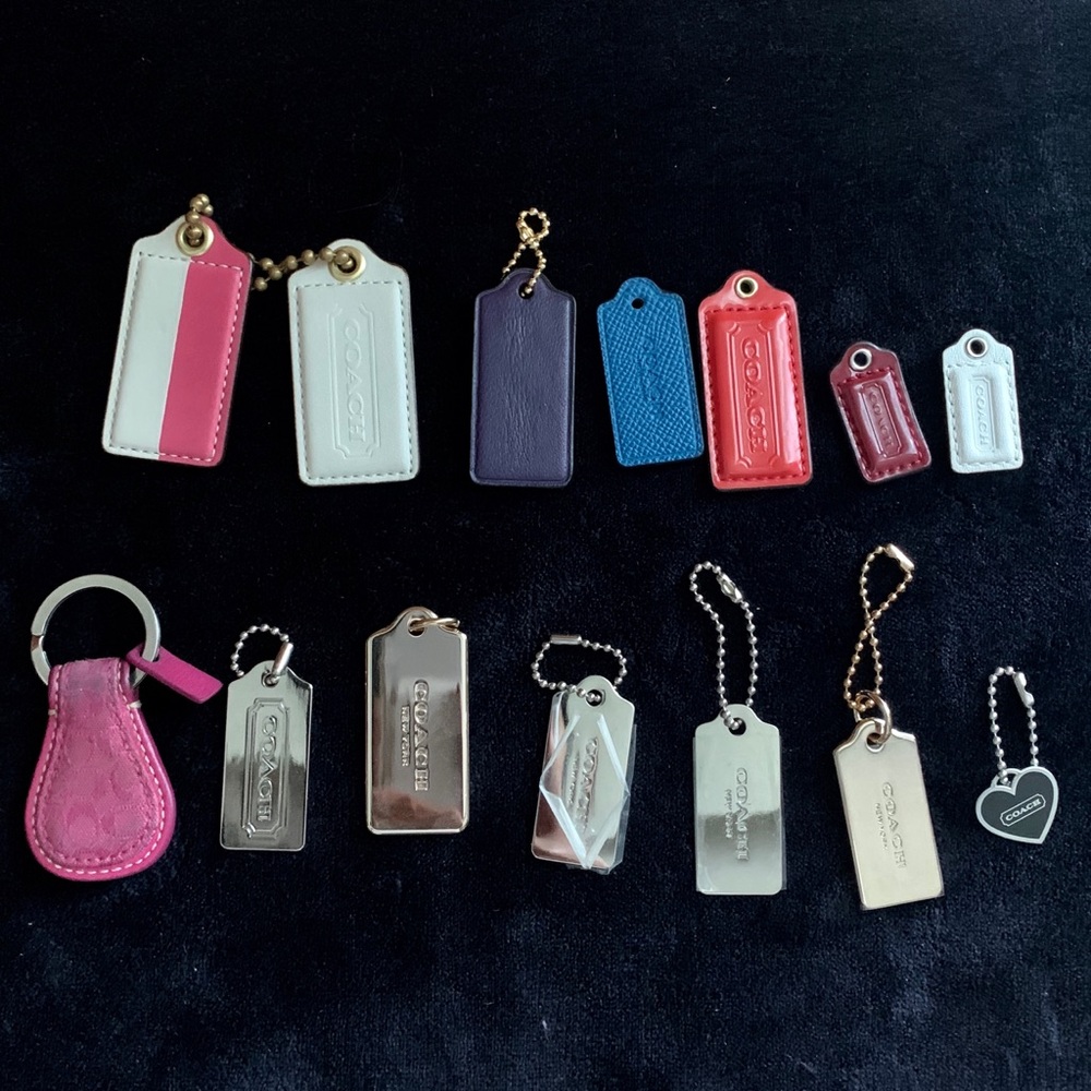 13 pcs Coach Key chain  for bags